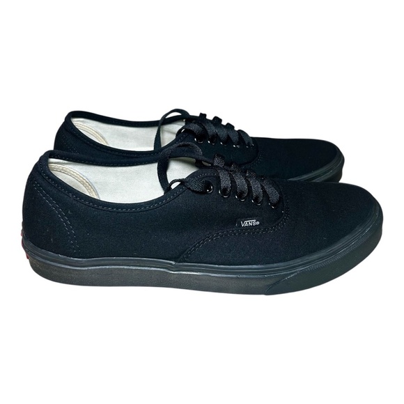 Vans Other - VANS Authentic Triple Black Classic Canvas Casual Shoe/Sneaker, Size 11, EUC